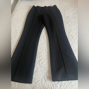 Christian Siriano Black Flare Ponte Pants